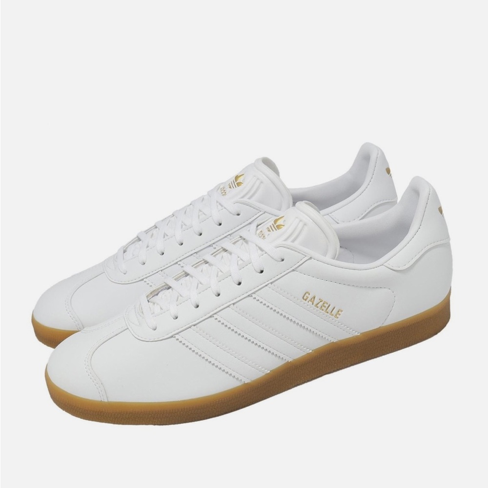 Adidas Men’s Gazelle Sneakers in White